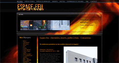 Desktop Screenshot of espacefeu.fr